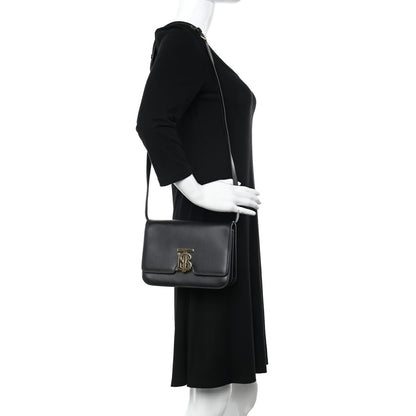 Burberry Calfskin Small TB Bag Black 2 of 9