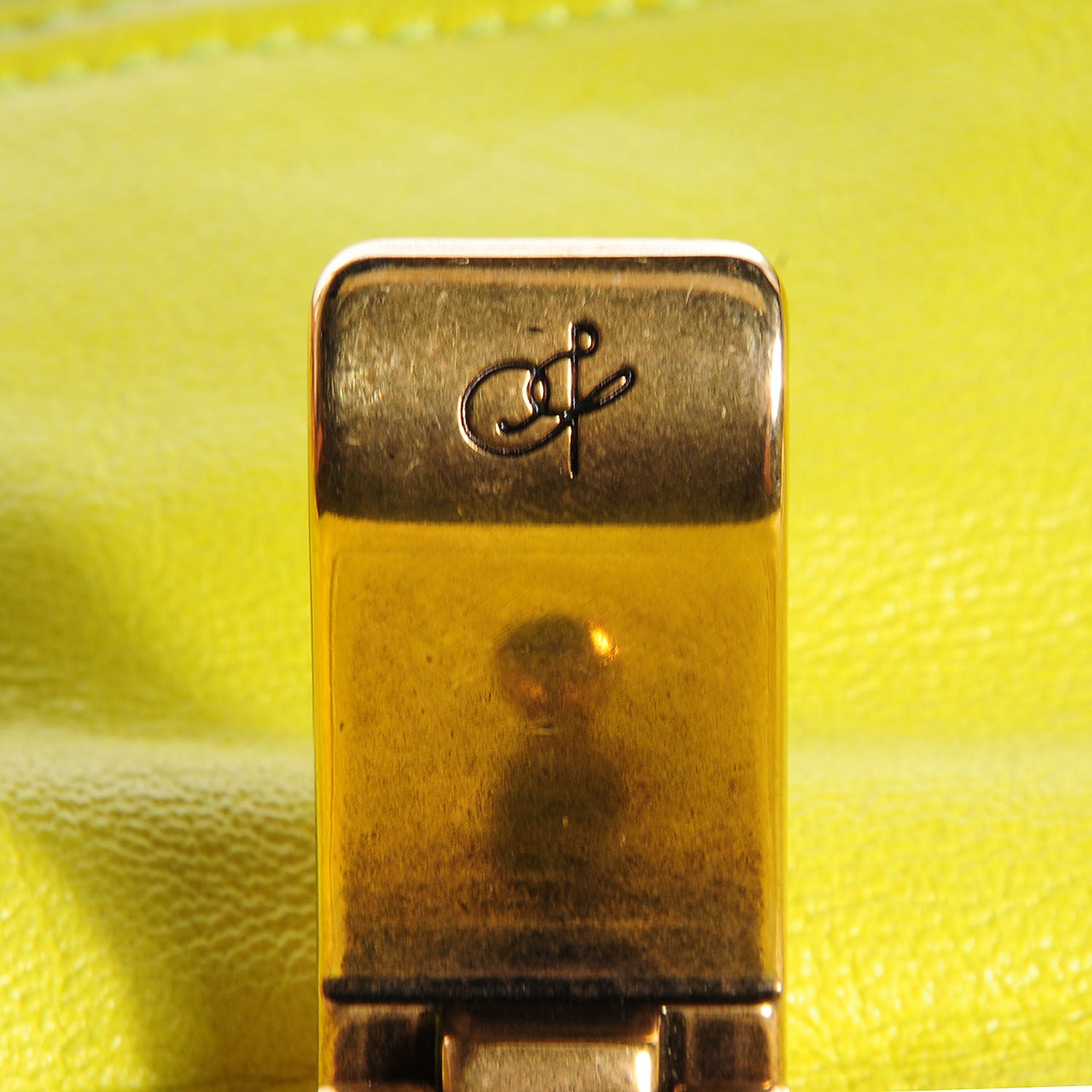 Proenza Schouler Lambskin PS1 Medium Satchel Lemon 14 of 14