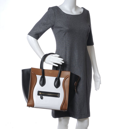 Celine Smooth Calfskin Mini Tri-Color Luggage 2 of 6