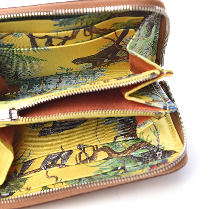 Hermes Epsom Silk'in Compact Wallet Gold Jaune De Naples 5 of 9