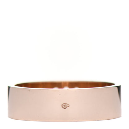Hermes 18K Rose Gold Diamond PM H D'Ancre Ring 54 6.75 3 of 5