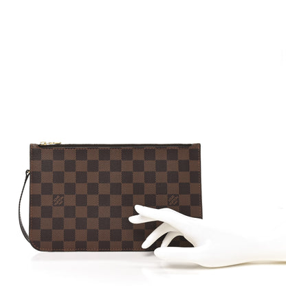Louis Vuitton Damier Ebene Neverfull MM GM Pochette 2 of 6