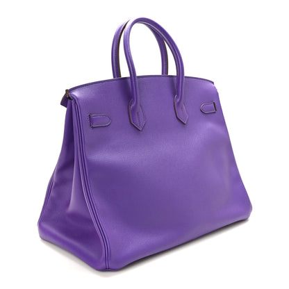 Hermes Epsom Birkin 35 Crocus 3 of 11