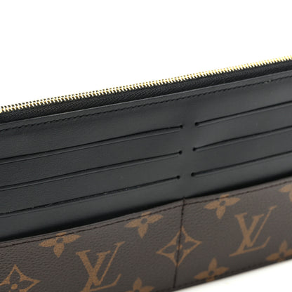 Louis Vuitton Monogram Slim Purse Black 9 of 9