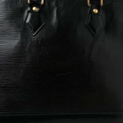 Louis Vuitton Epi Alma PM Black 8 of 12
