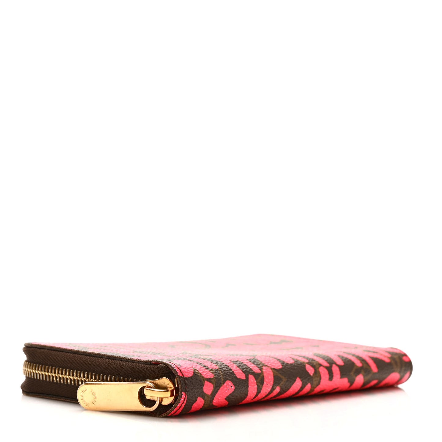 Monogram Graffiti Zippy Wallet Fuchsia