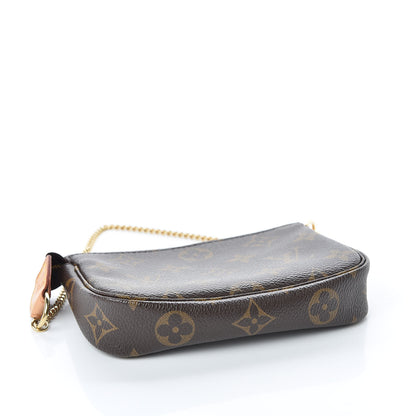 Louis Vuitton Monogram Mini Pochette Accessories 4 of 10