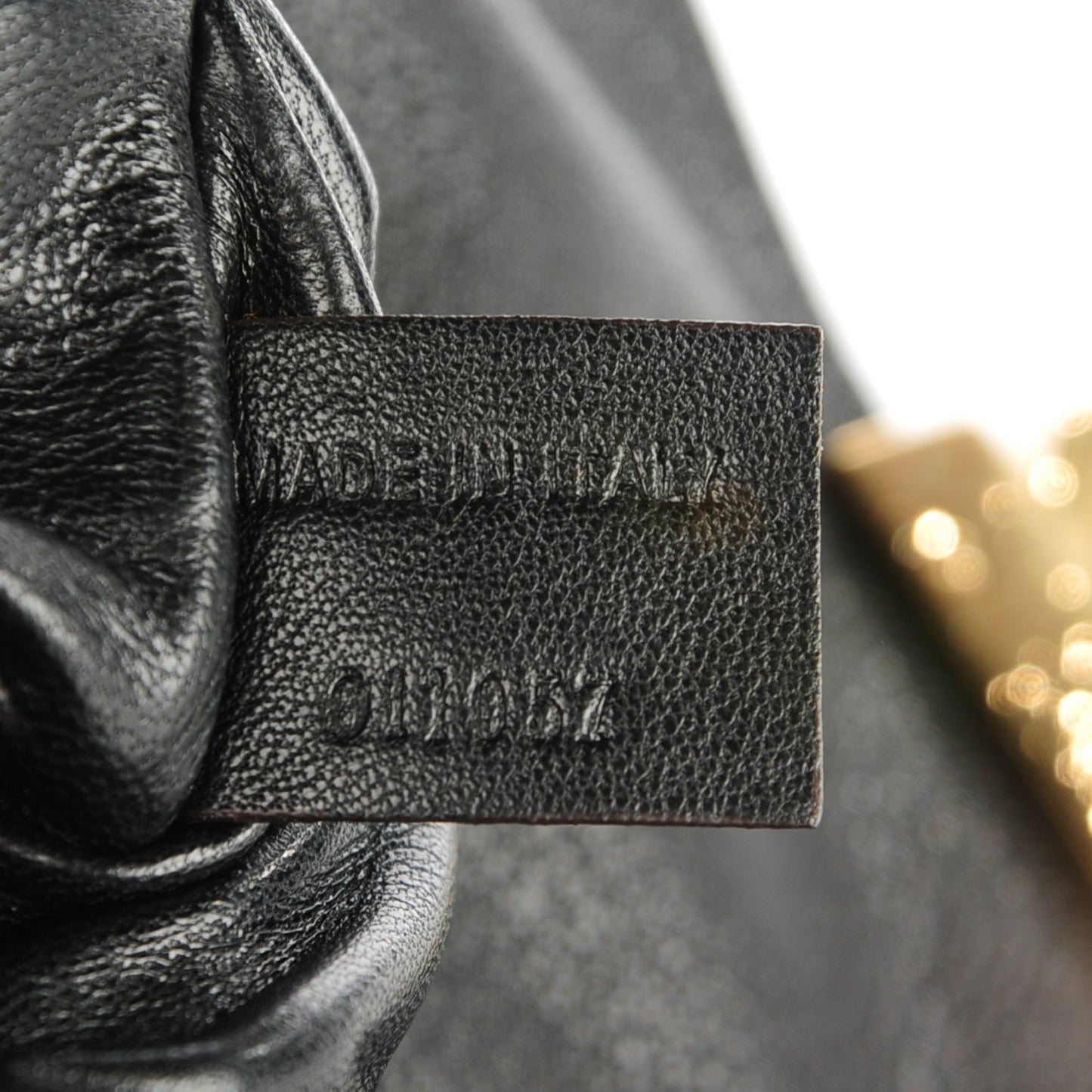 Calfskin Medium Elsie Shoulder Bag Black
