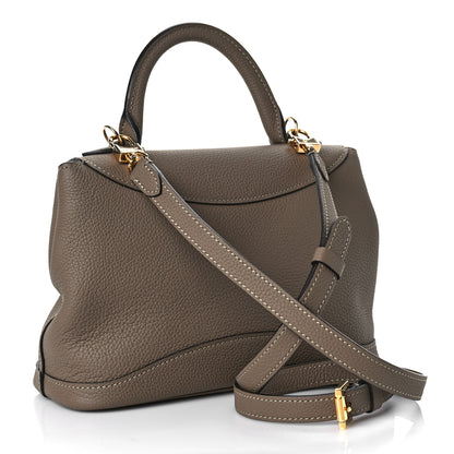 Moynat Taurillon Blush Calfskin Gabby BB Taupe 3 of 7