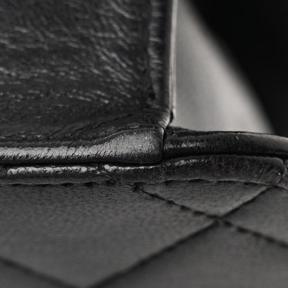 Chanel Lambskin Quilted Medium Single Flap Black 11 of 13
