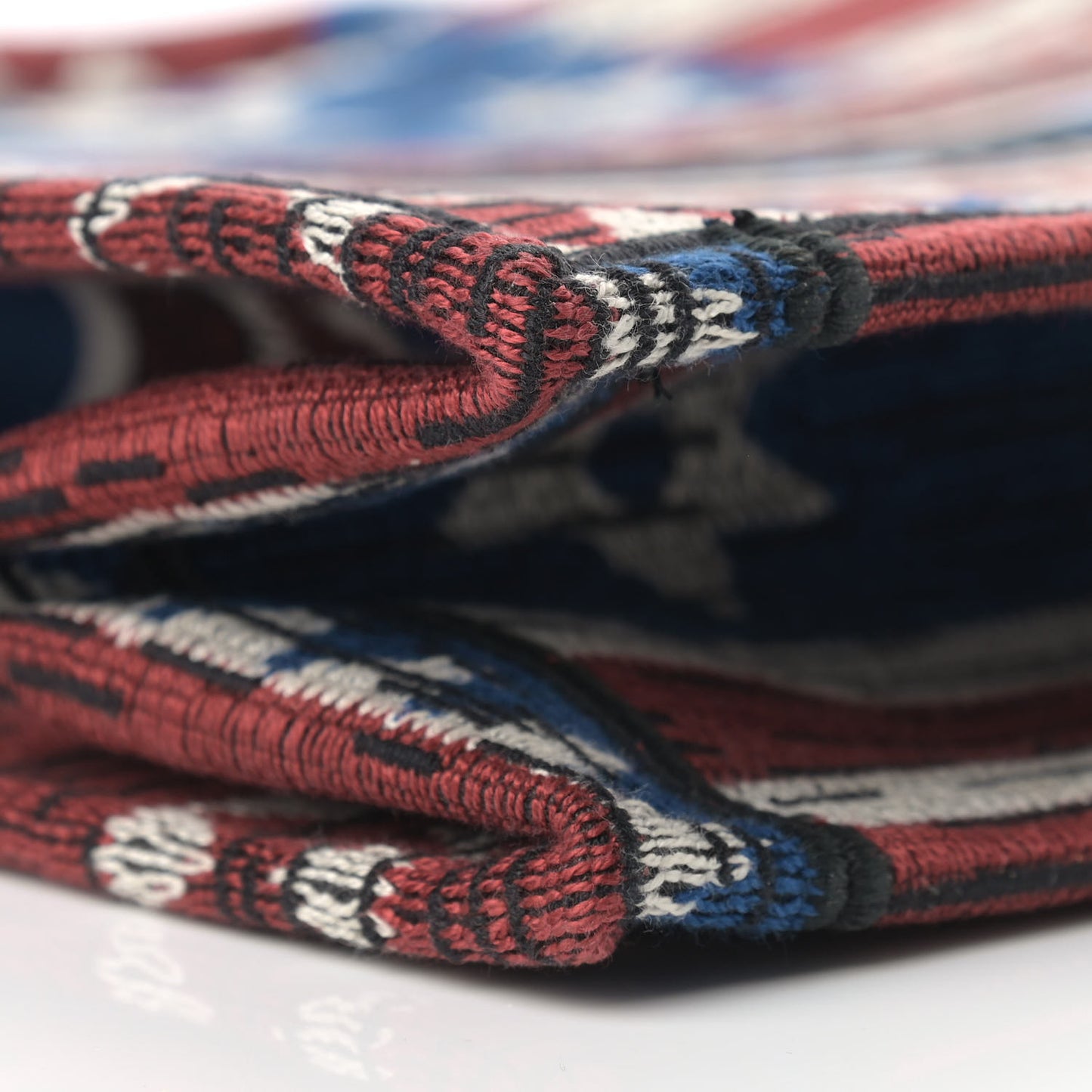 Canvas Embroidered Exclusive US Book Tote Multicolor