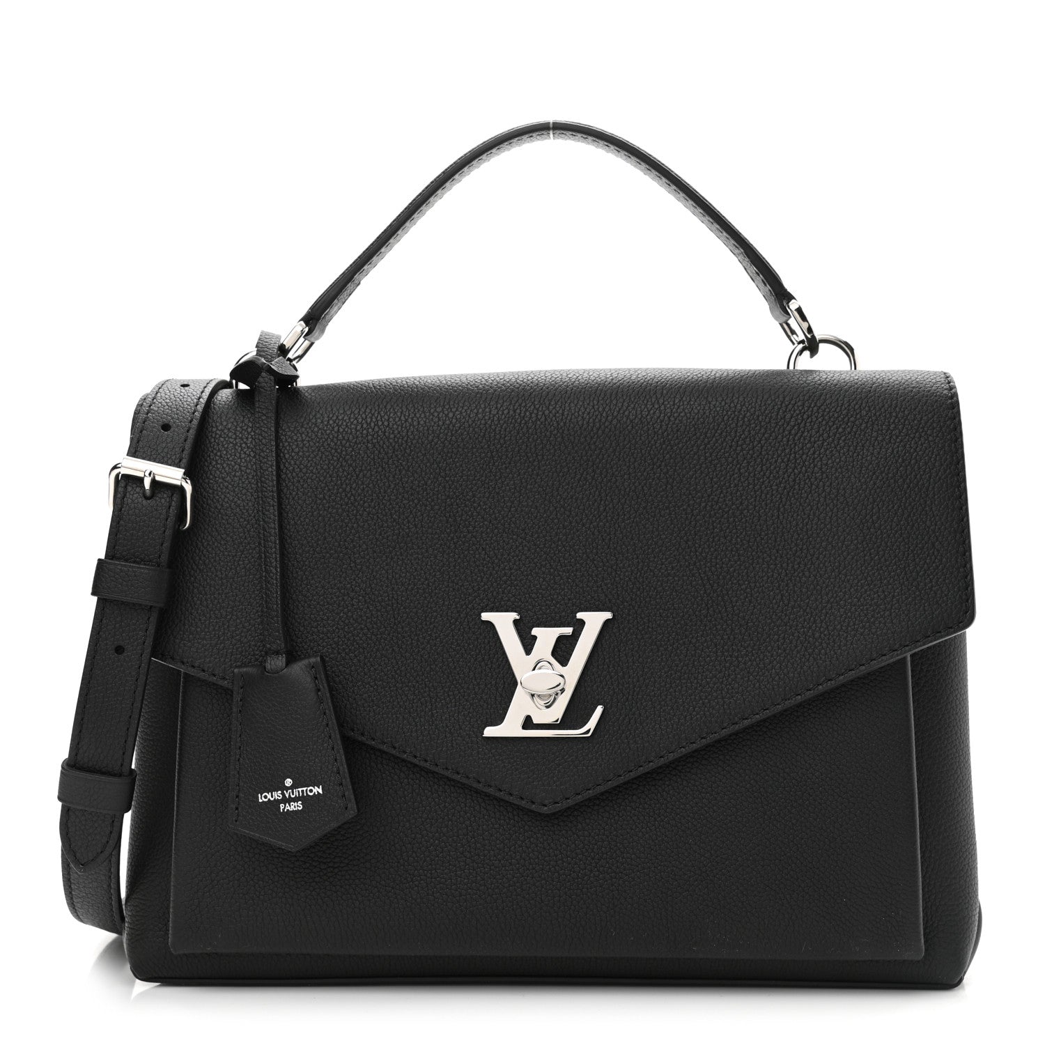 Louis Vuitton Soft Calfskin My Lockme Top Handle Black 1 of 10