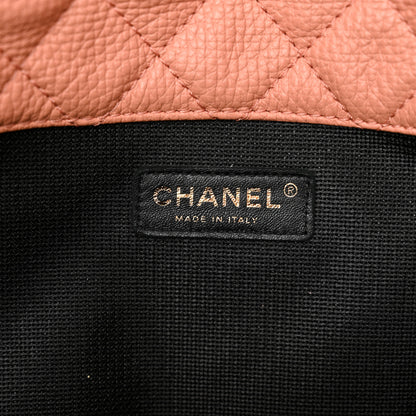 Chanel Calfskin Quilted XXL Travel Flap Bag Pink 6 of 11
