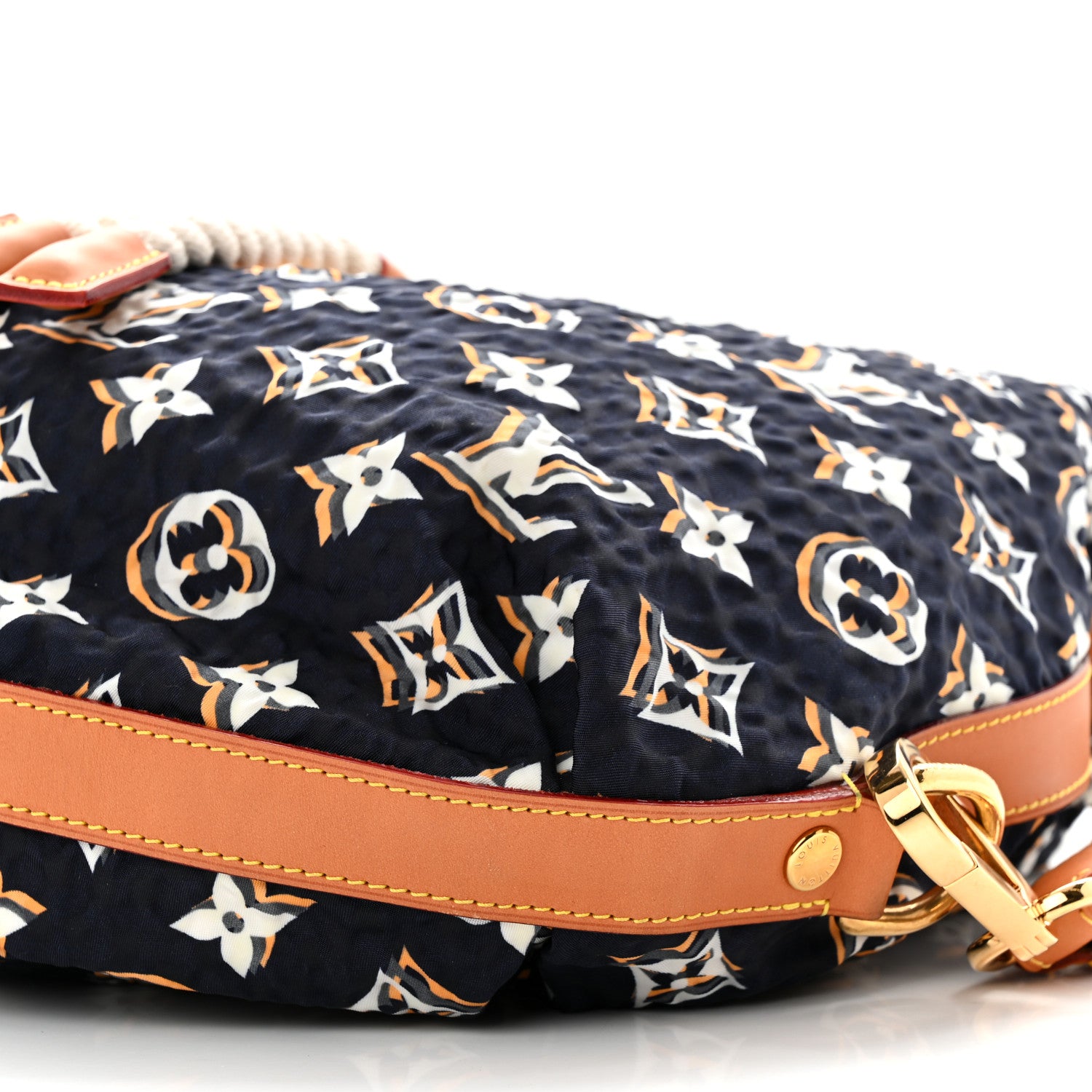 Louis Vuitton Nylon Monogram Cruise Bulles MM Navy 11 of 12