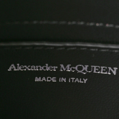 Alexander McQueen Calfskin The Curve Shoulder Bag Pink Black 6 of 9