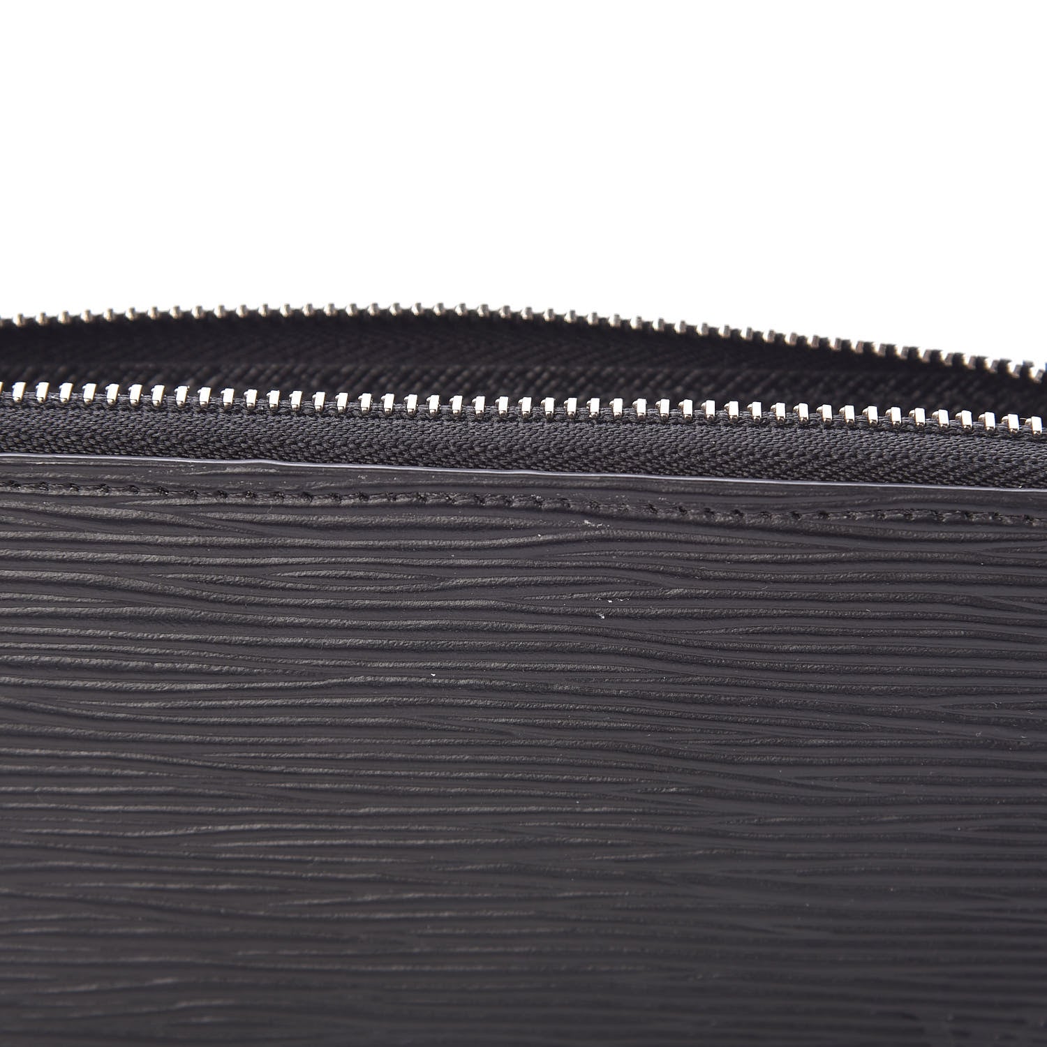 Louis Vuitton Epi Clemence Wallet Black 8 of 11