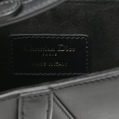 Christian Dior Calfskin Mini Saddle Bag Black 6 of 9