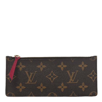Louis Vuitton Monogram Josephine Wallet Zippered Insert Fuchsia 1 of 6