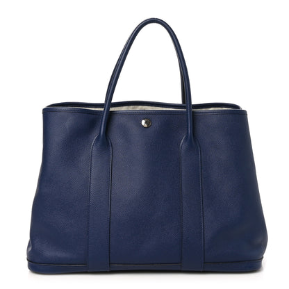 Hermes Epsom Garden Party 36 MM Bleu Saphir 1 of 11