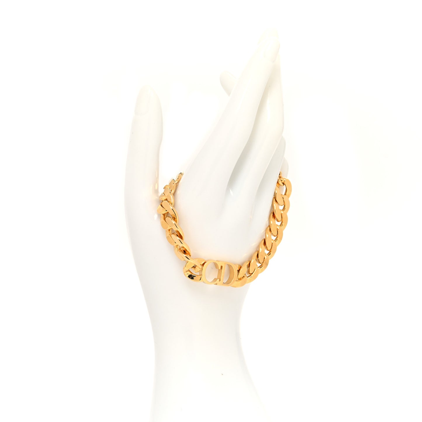 Metal Danseuse Etoile Chain Bracelet Gold
