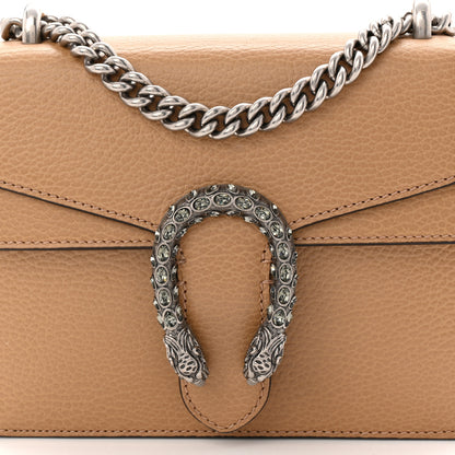 Gucci Dollar Calfskin Crystal Mini Dionysus Shoulder Bag Natural Tan Black Diamond 8 of 10
