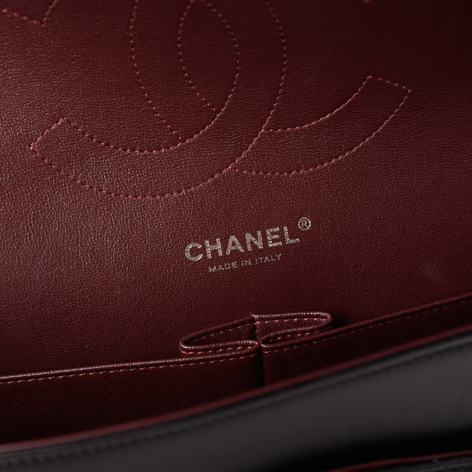 Chanel Lambskin Quilted Jumbo Double Flap Black 8 of 12