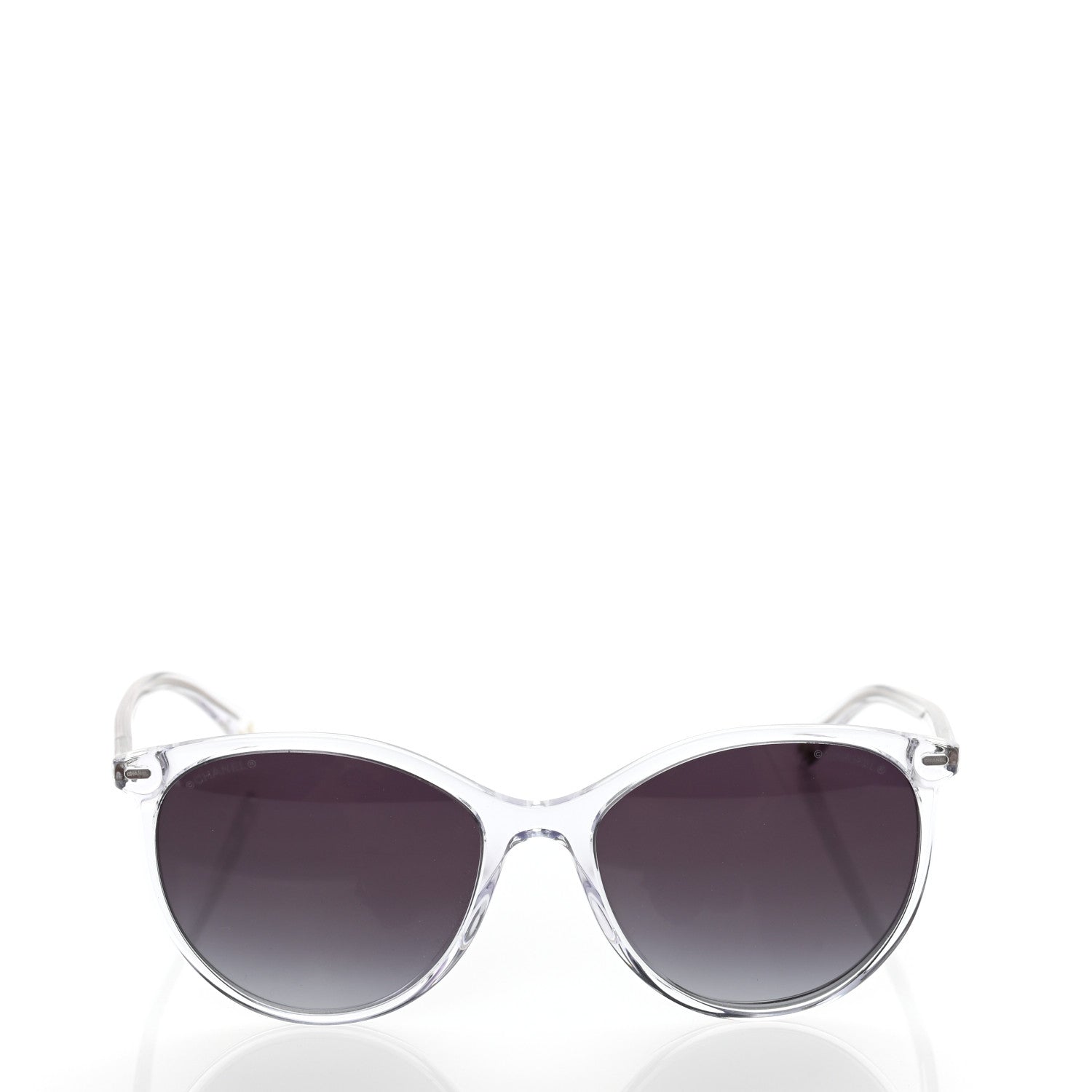 Chanel Acetate Pantos Cat Eye Sunglasses 5448-A 2 of 8