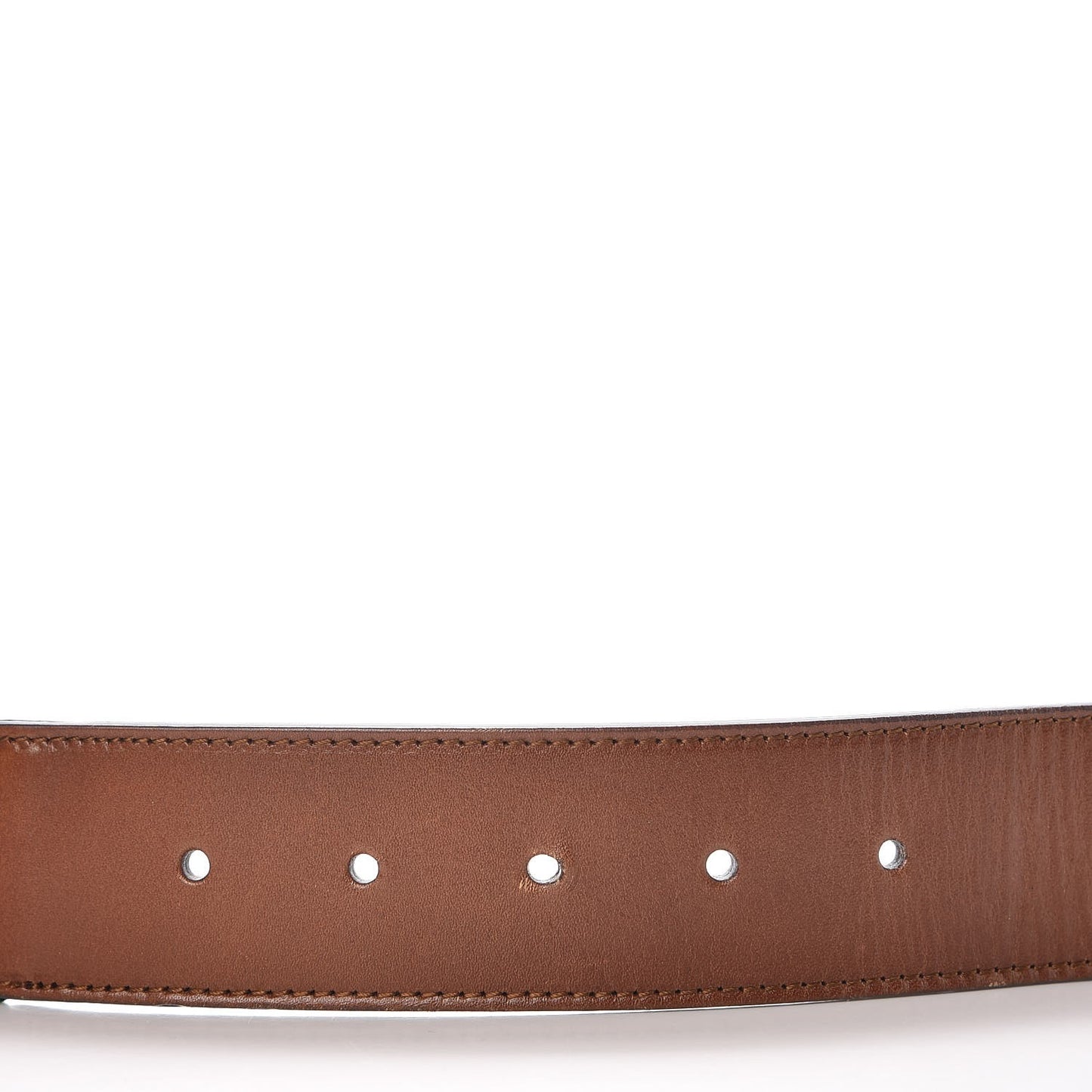 Nylon Calfskin Double G Web 40mm Belt 80 32 Green Red Cuir