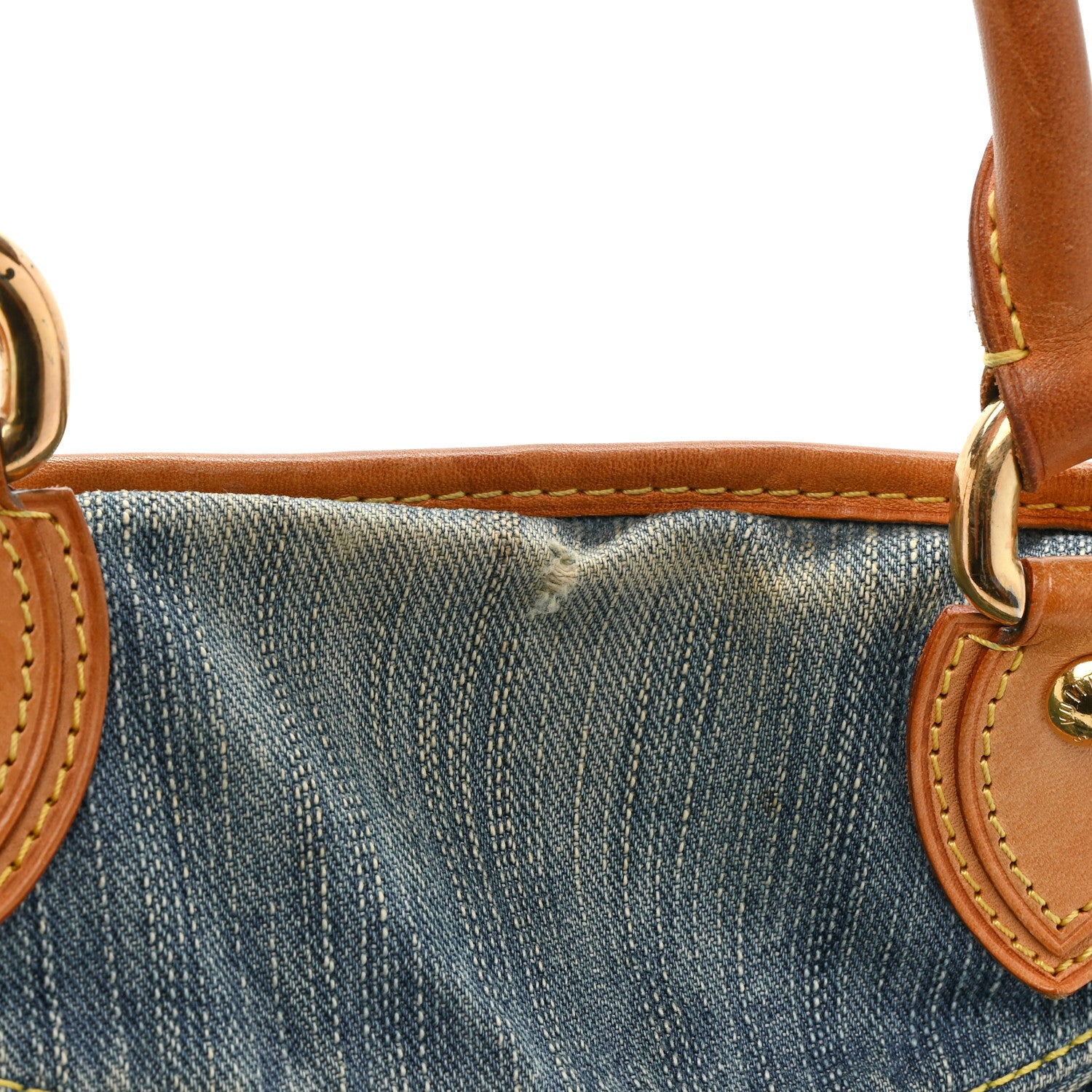 Louis Vuitton Denim Neo Cabby MM Blue 16 of 16