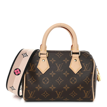 Louis Vuitton Monogram Speedy Bandouliere 20 Black 1 of 8