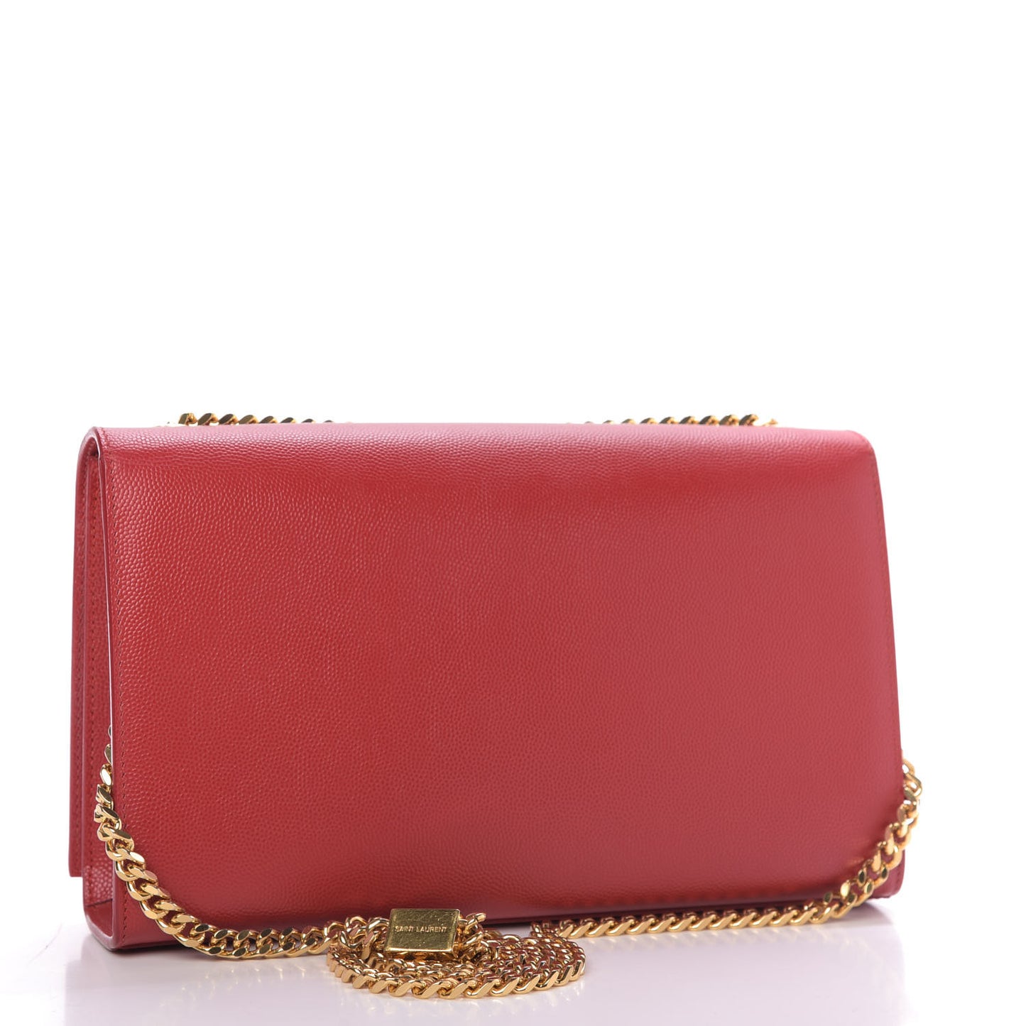 Grain De Poudre Medium Monogram Kate Satchel Red