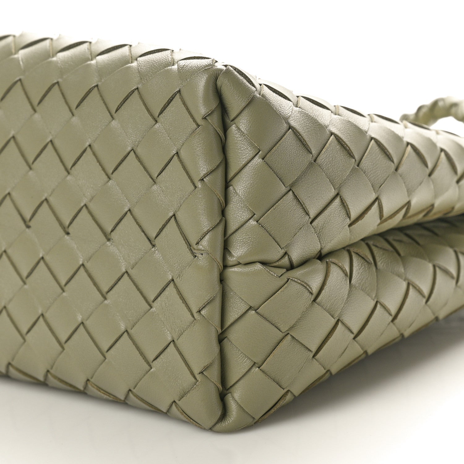 Bottega Veneta Nappa Intrecciato Medium Andiamo Shoulder Bag Travertine 10 of 10