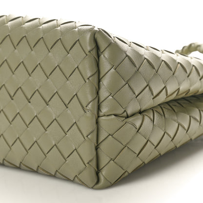 Bottega Veneta Nappa Intrecciato Medium Andiamo Shoulder Bag Travertine 10 of 10