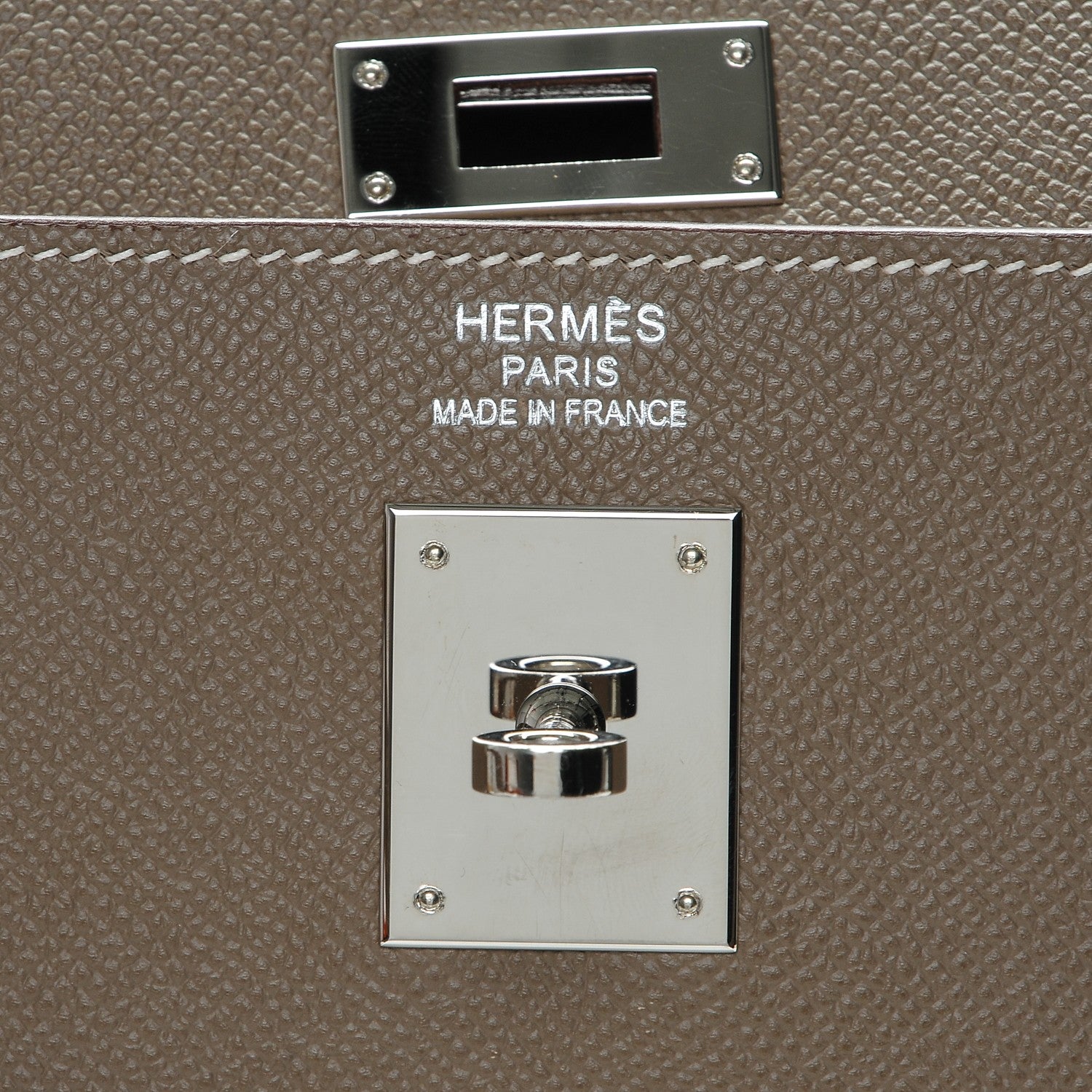 Hermes Epsom Kelly Sellier 35 Etoupe 10 of 27