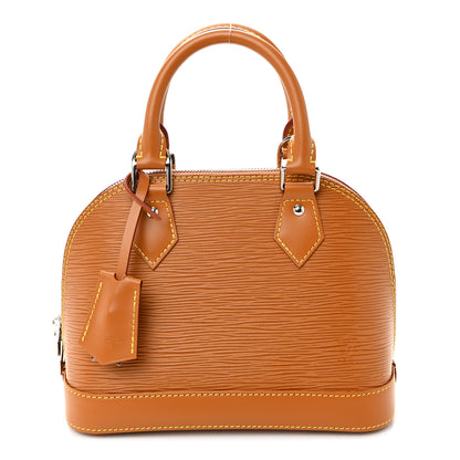 Louis Vuitton Epi Jacquard Alma BB Honey Gold 1 of 9