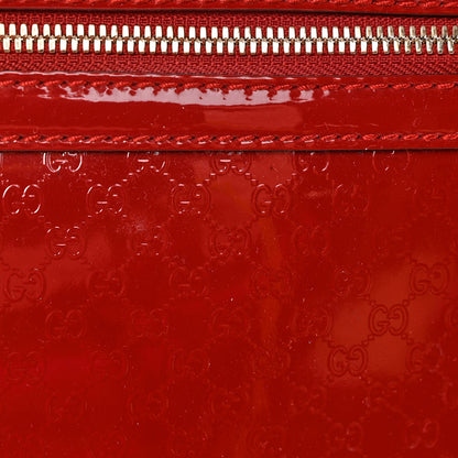 Gucci Patent Microguccissima Carry On Suitcase Red 11 of 16