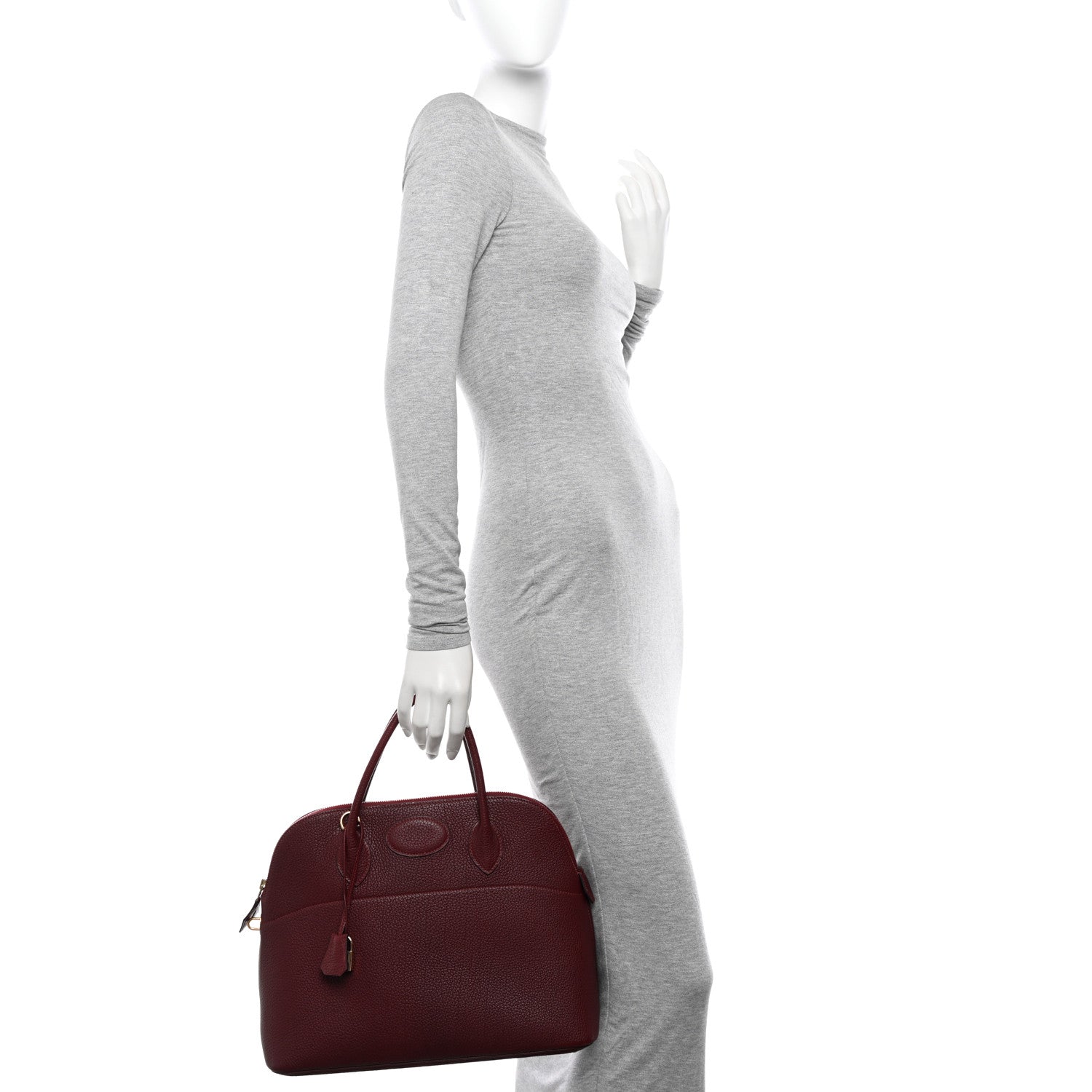 Hermes Togo Bolide 35 Rouge H 2 of 11