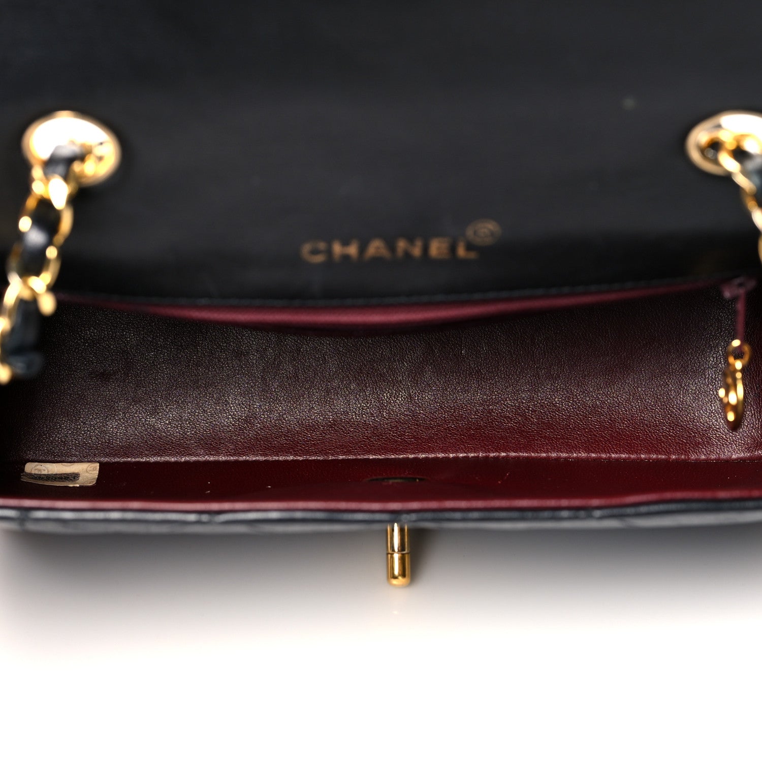 Chanel Lambskin Quilted Small Single Flap Black 4 of 8