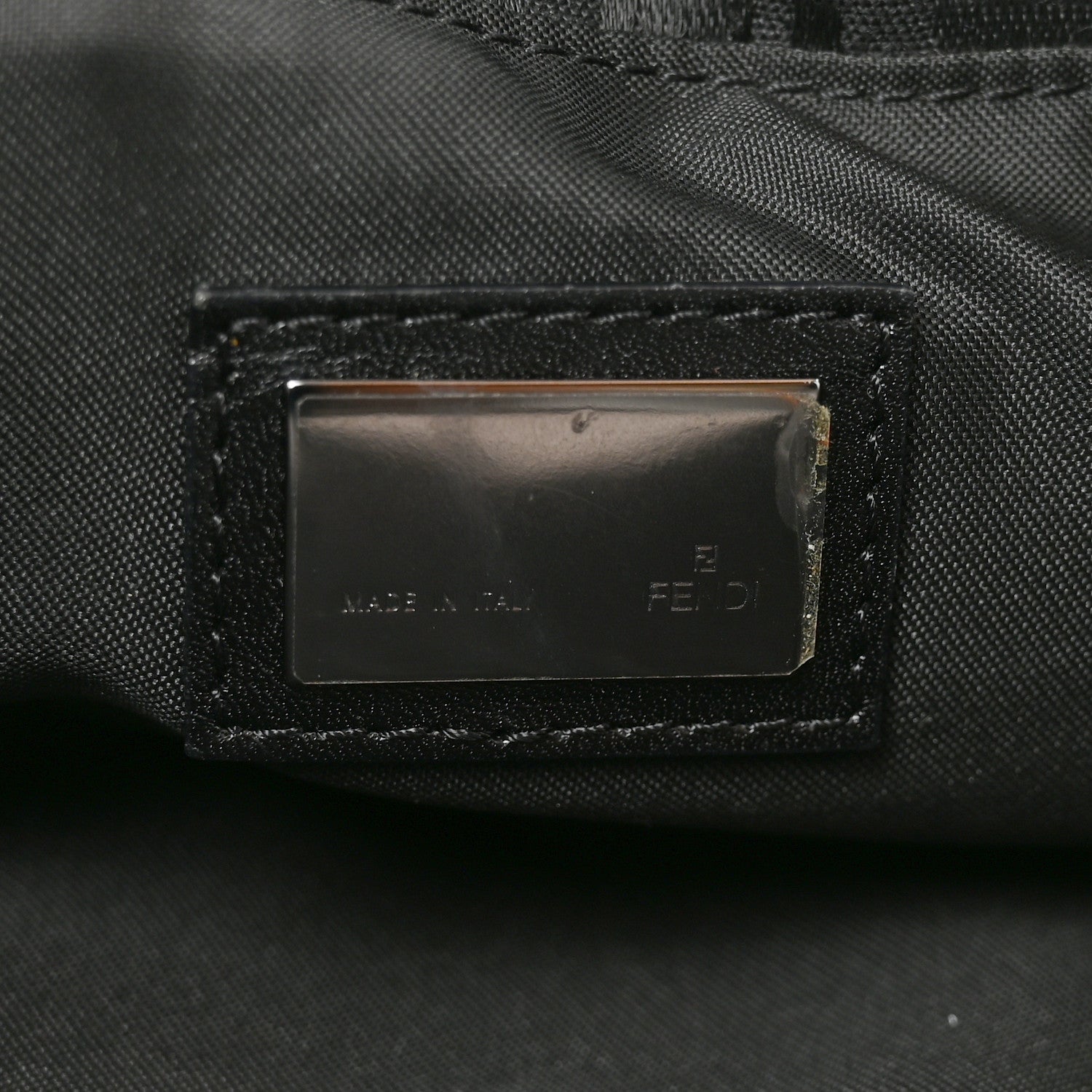 Fendi Zucchino Small Tote Black 5 of 9
