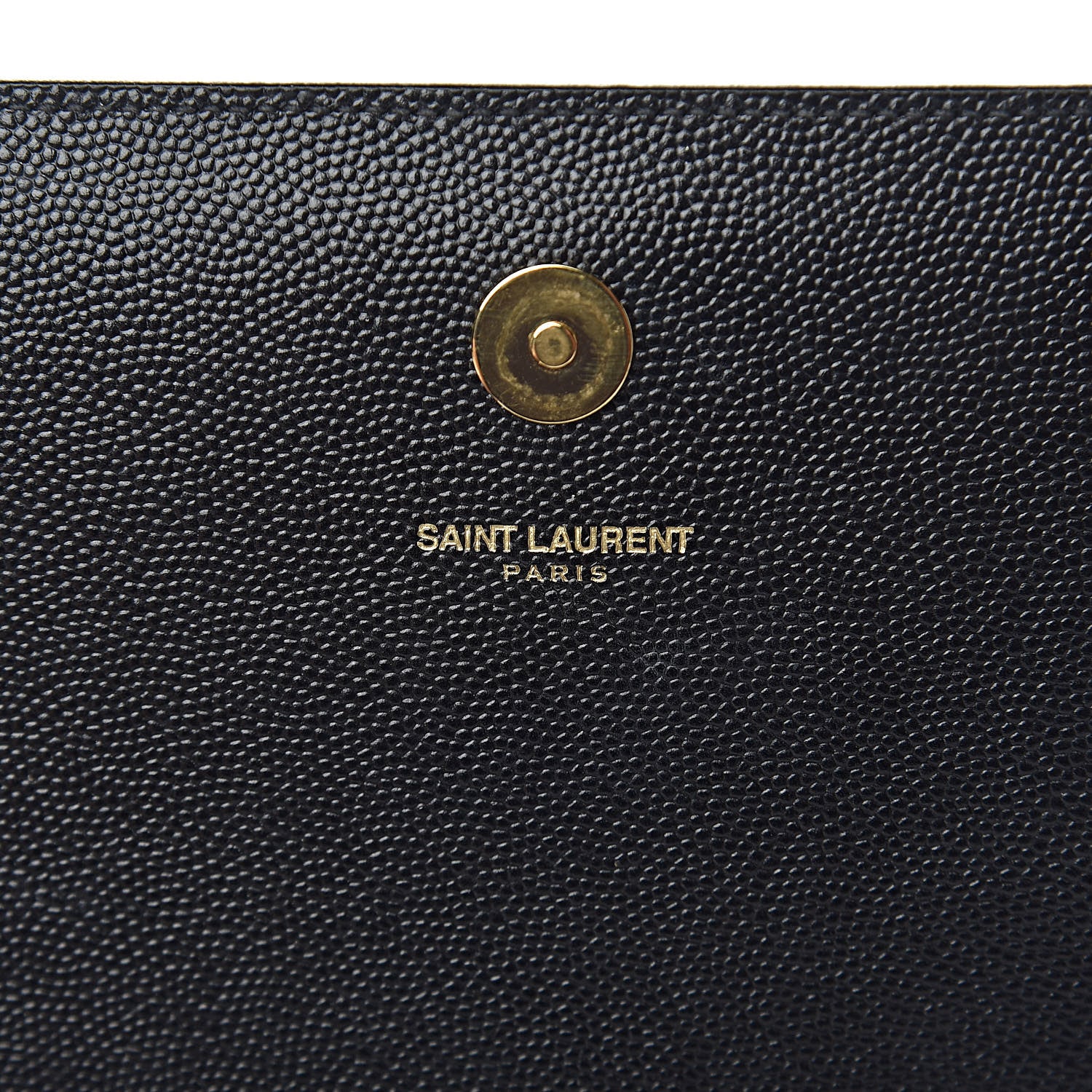 Saint Laurent Grain De Poudre Classic Monogram Kate Clutch Black 6 of 10