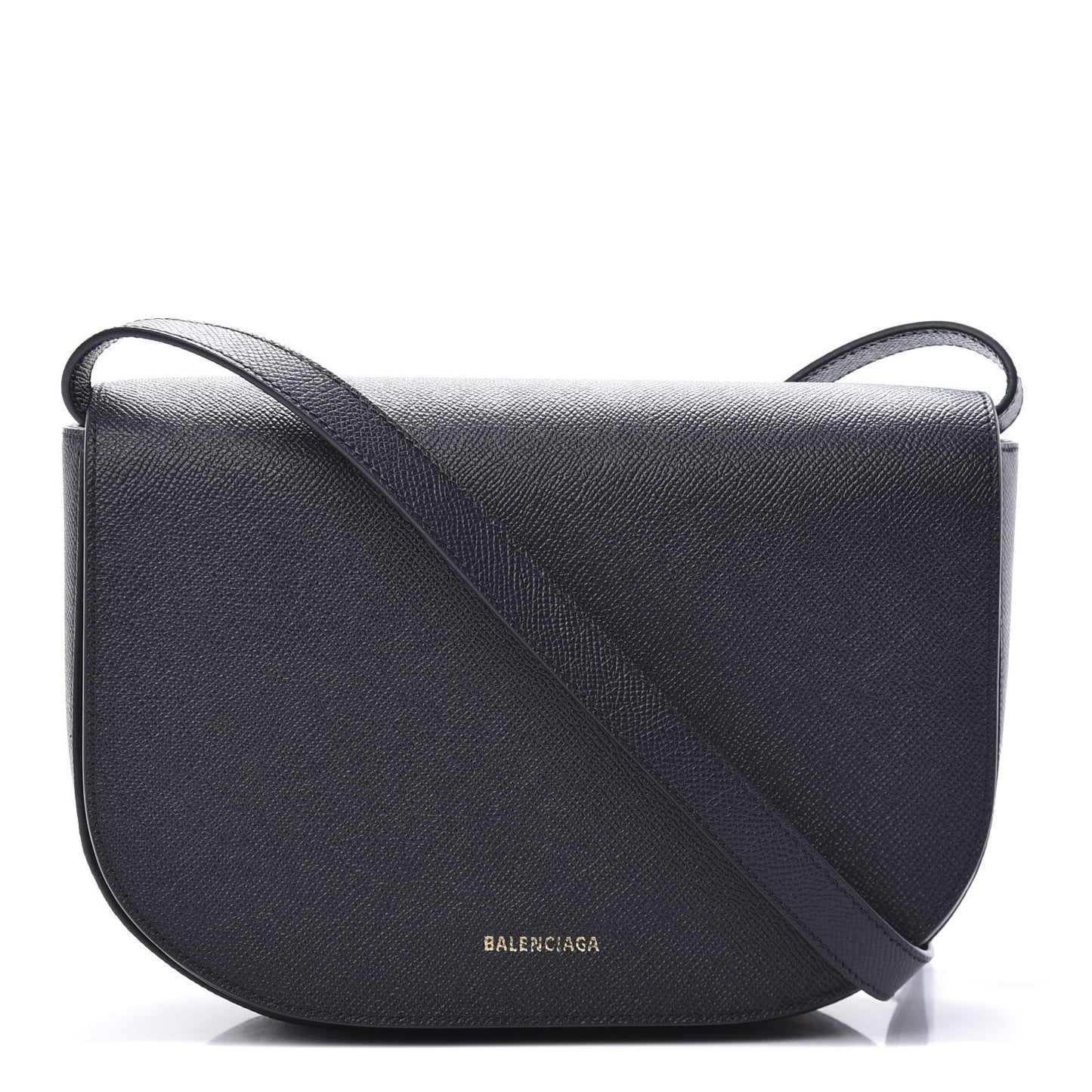 Signature Grained Calfskin Logo S Ville Day Bag Bleu Tempete Jaune