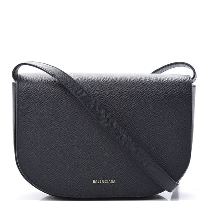 Balenciaga Signature Grained Calfskin Logo S Ville Day Bag Bleu Tempete Jaune 1 of 10