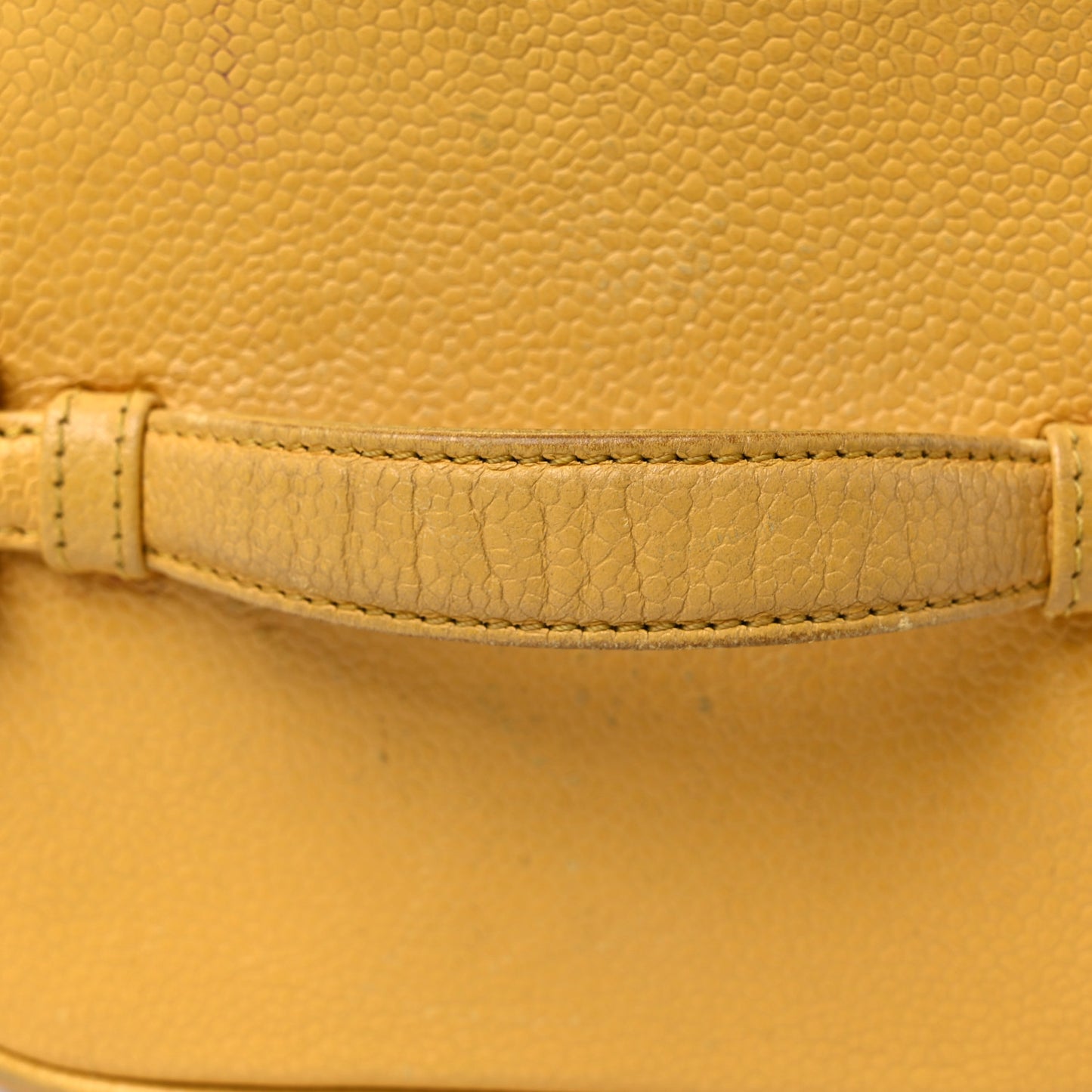 Caviar Vanity Cosmetic Case Yellow