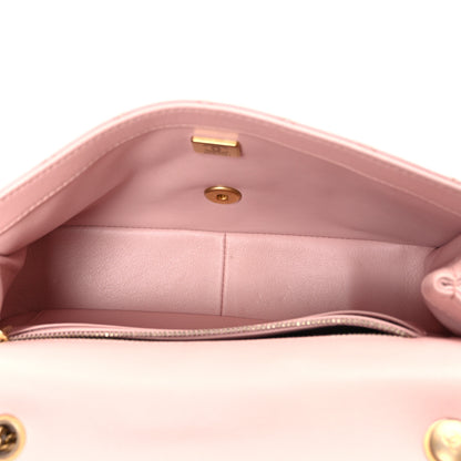 Chanel Lambskin Quilted Small Sweet Camellia Flap Light Pink 5 of 13