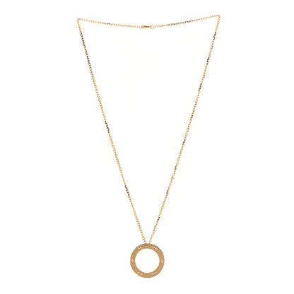 Cartier 18K Yellow Gold LOVE Pendant Necklace 3 of 6