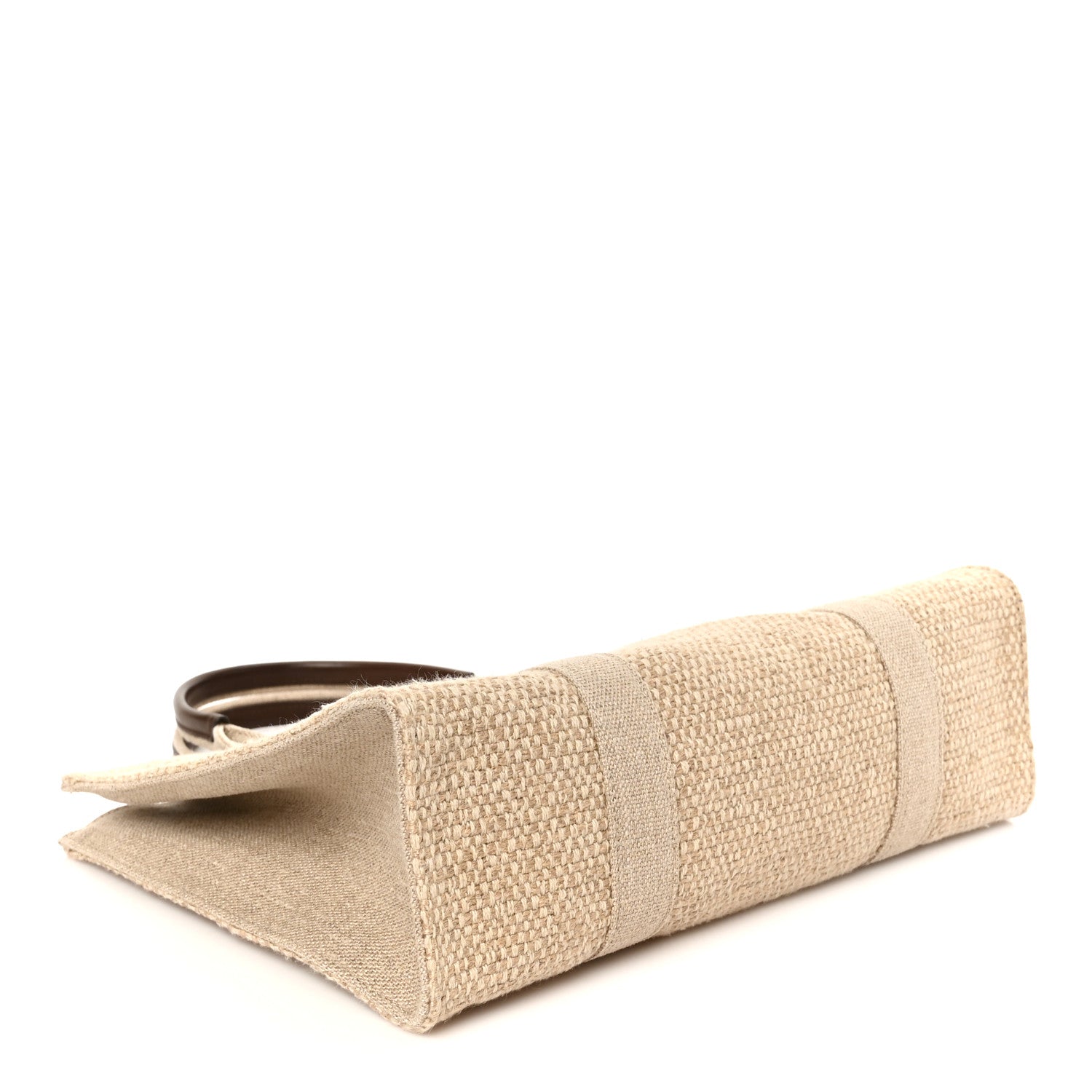 The Row Linen Georgia Tote Bag Clay Shell 4 of 9