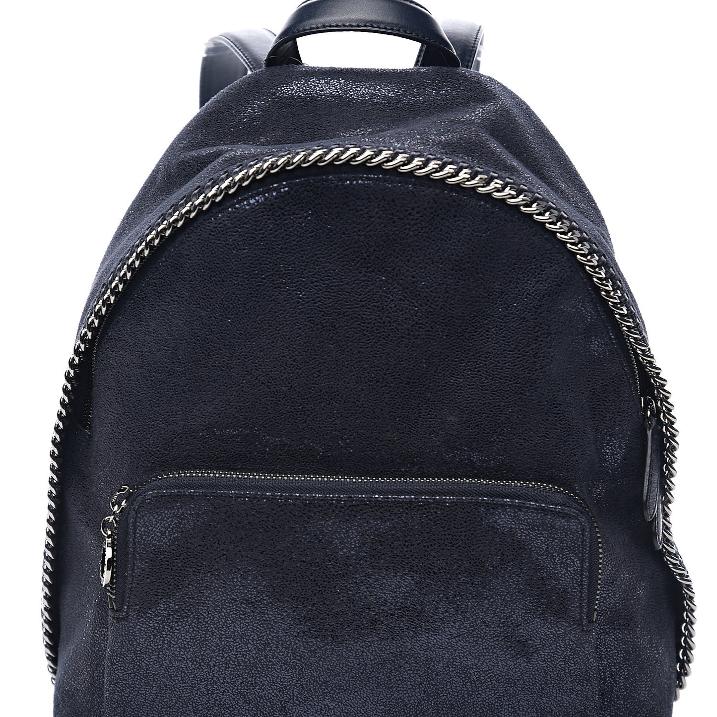 Shaggy Deer Small Falabella Backpack Lapis Navy