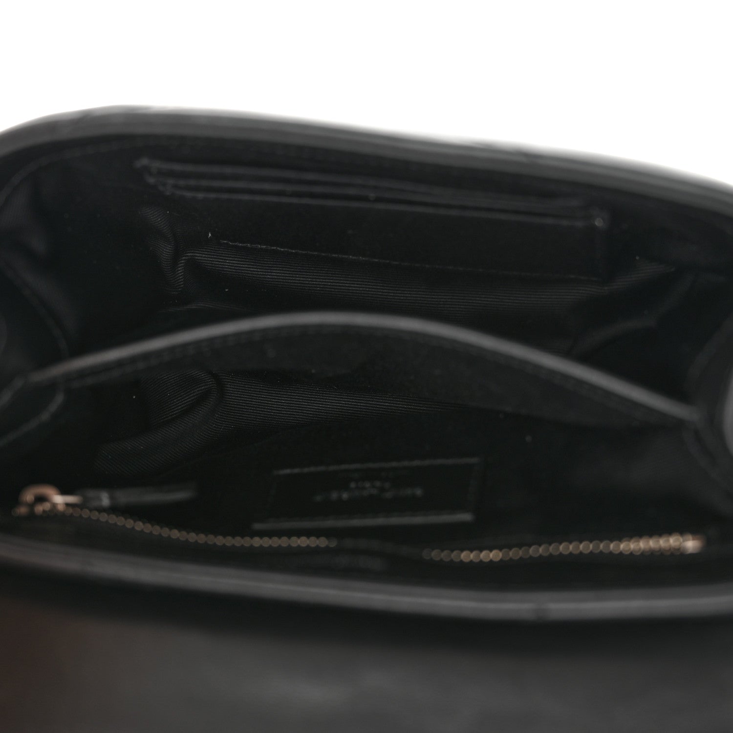 Saint Laurent Calfskin Y Quilted Monogram Toy Loulou Crossbody Bag Black 5 of 10