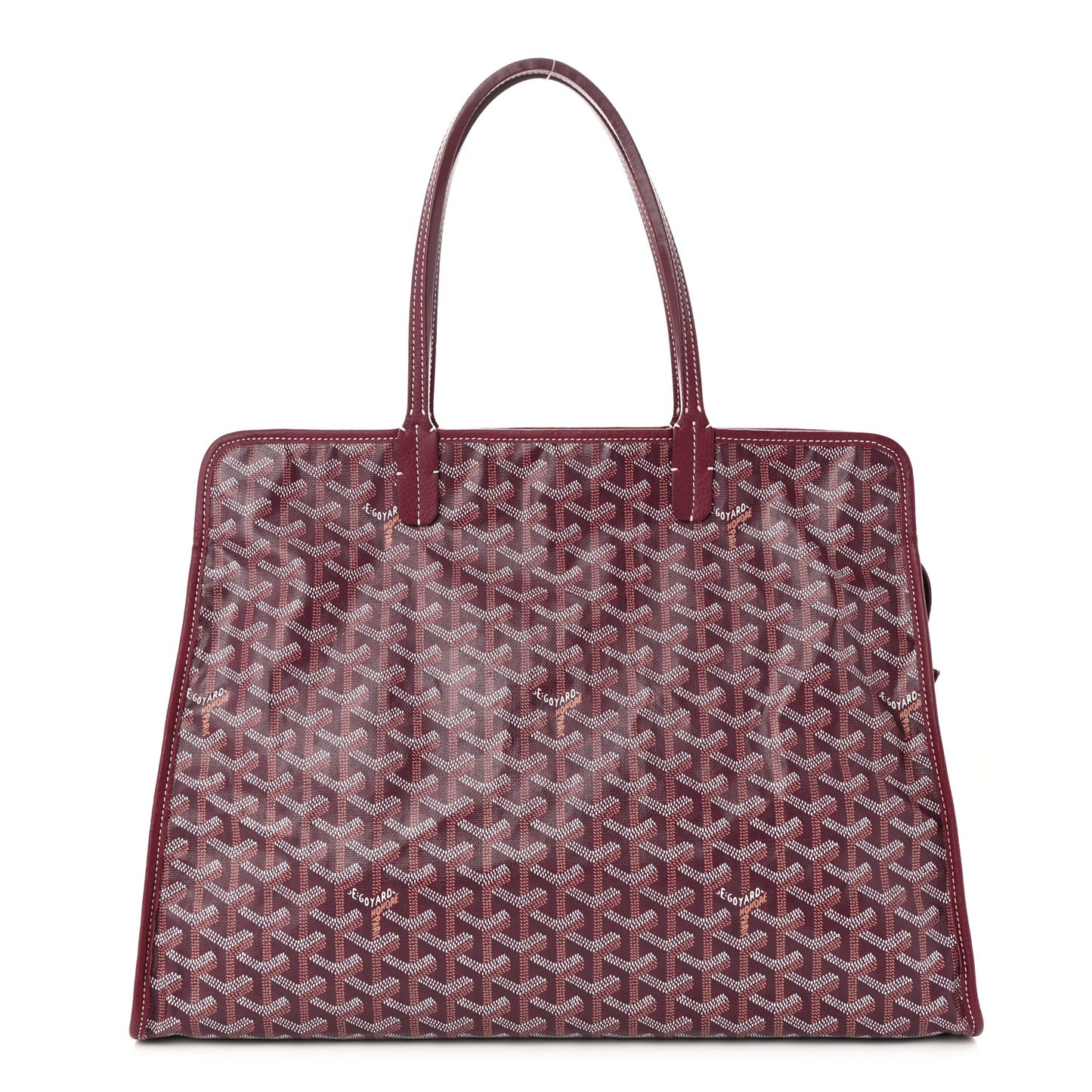 Goyardine Sac Hardy Pet Carrier PM Burgundy