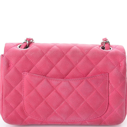 Chanel Iridescent Caviar Quilted Mini Rectangular Flap Pink 10 of 17